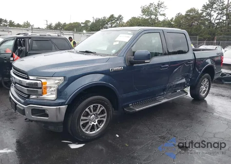 2019 Ford F-150 Lariat z USA, uszkodzony, nr VIN 1FTEW1E48KFC74181